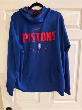 Nike Pistons Royal Blue Hoodie